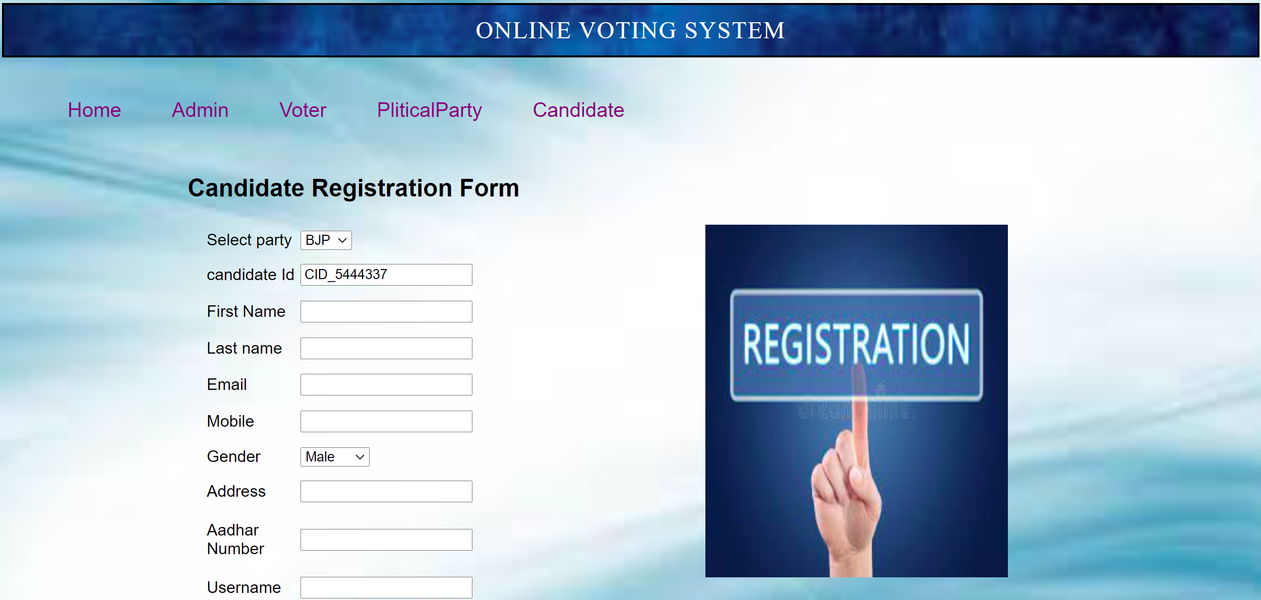 GitHub - Pranav-Kharche/Online-Voting-System: This repository contains ...