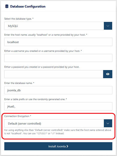 4 0 Add Tls Transfer Encryption For Database Connections At