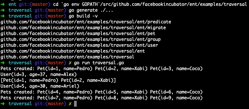Can't build the traversal example · Issue #51 · ent/ent · GitHub