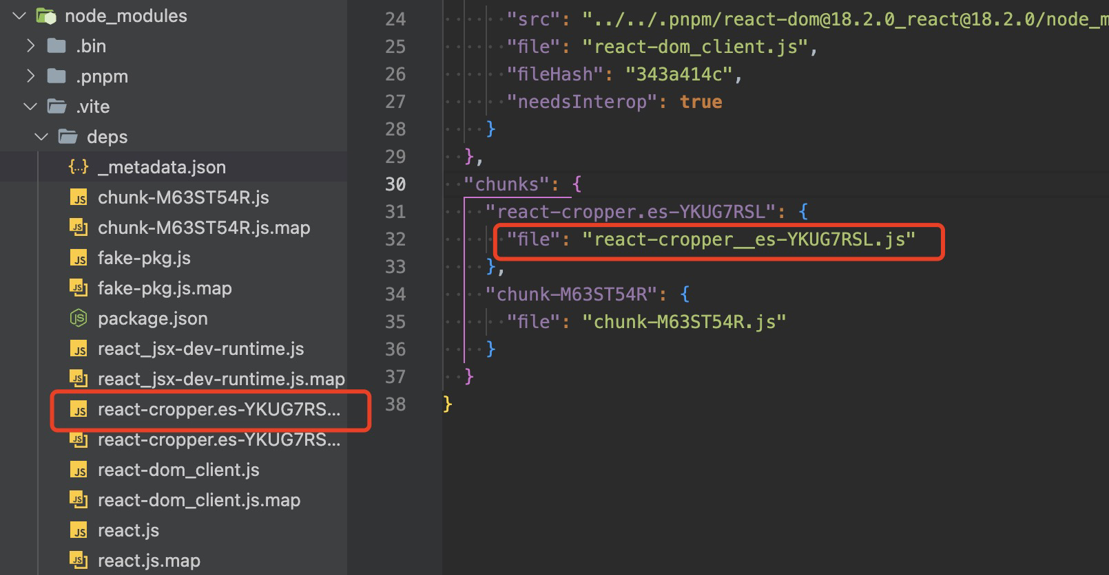 Nest deps chunk cannot be loaded when optimizing deps in build mode ... image.