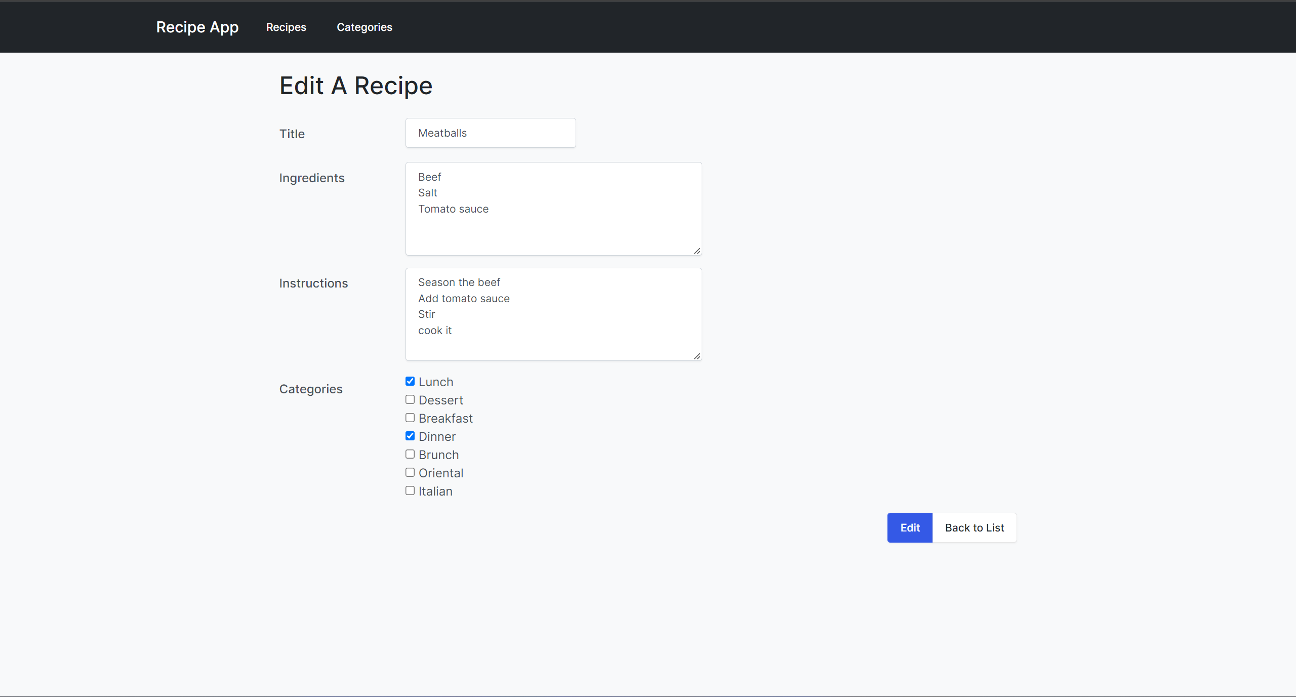 GitHub - MohamedGallab/Recipe-Web-App