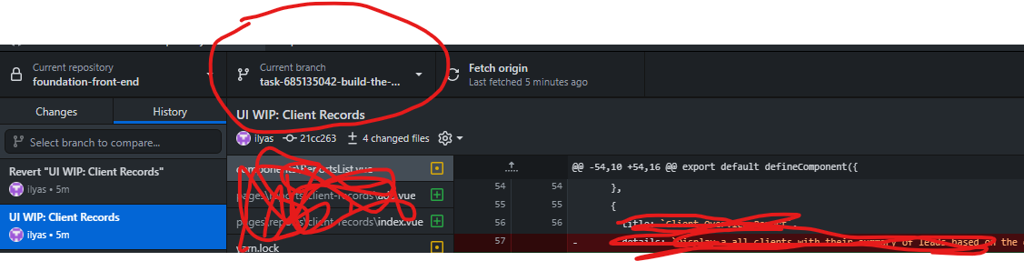 Sometimes Github Desktop is pushing code directly to main branch ...