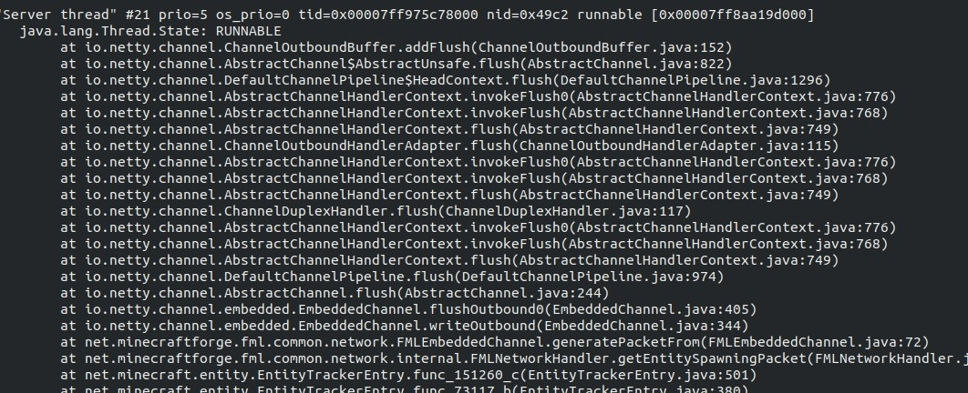 Server thread is blocked · Issue #3049 · SpongePowered/SpongeForge · GitHub