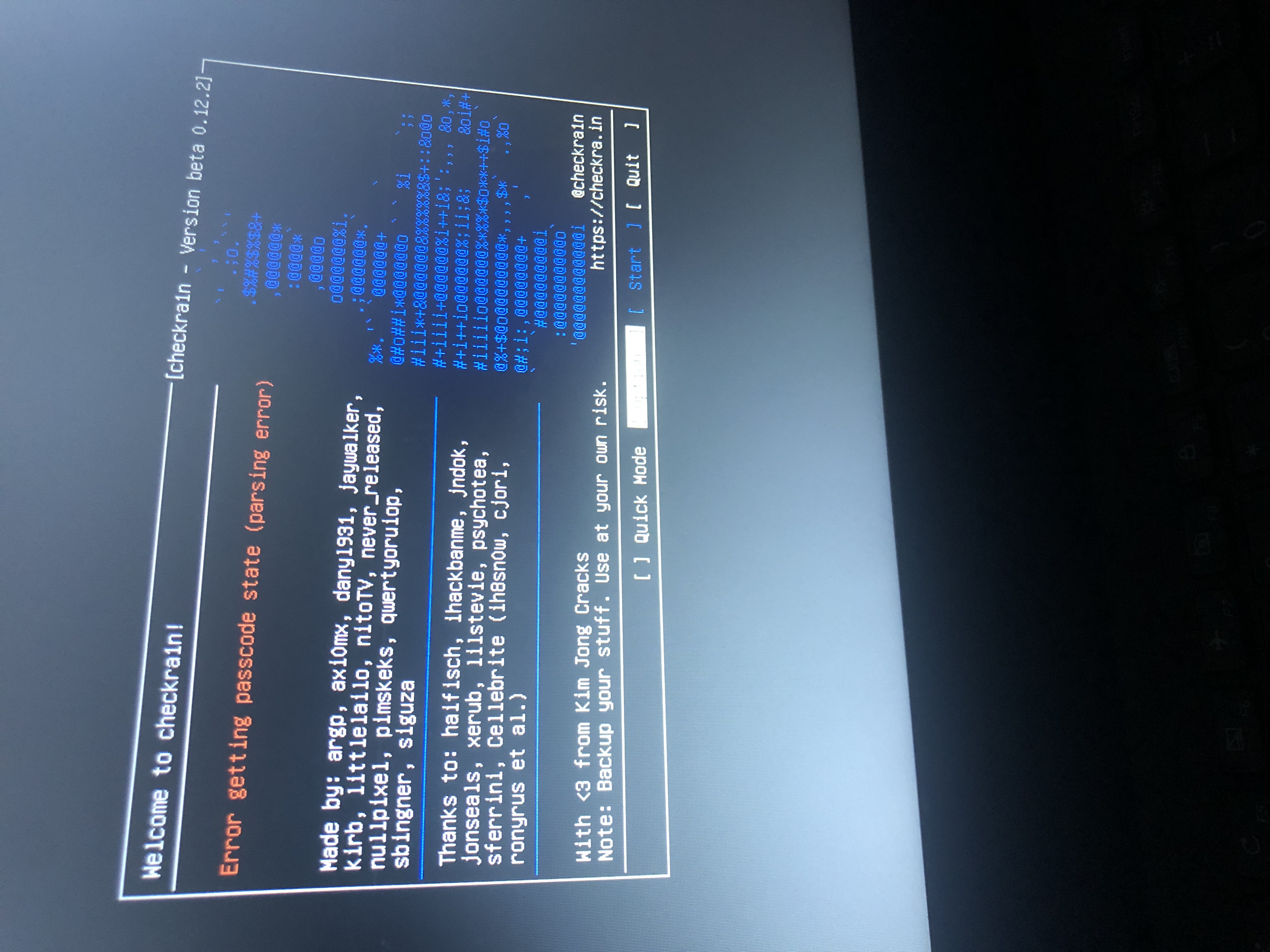 Parsing error · Issue #1941 · checkra1n/BugTracker · GitHub