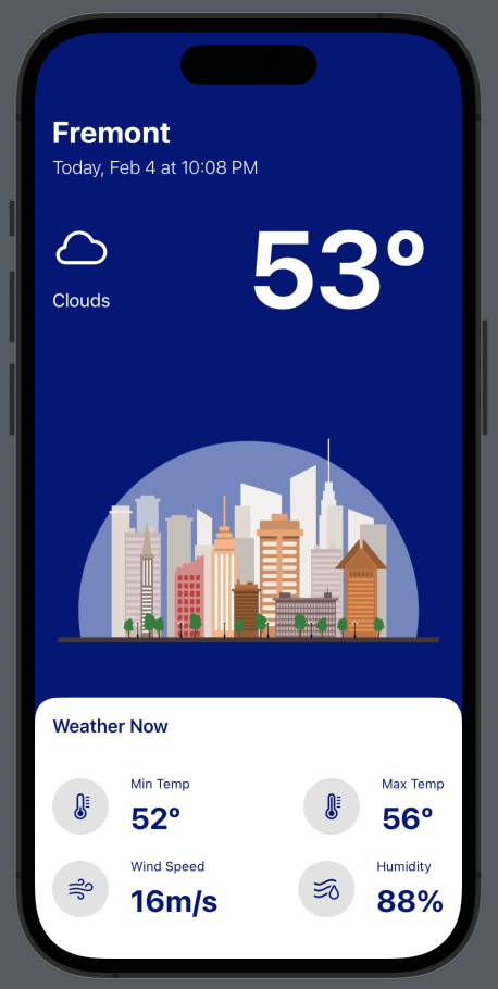 Weather Screenshot