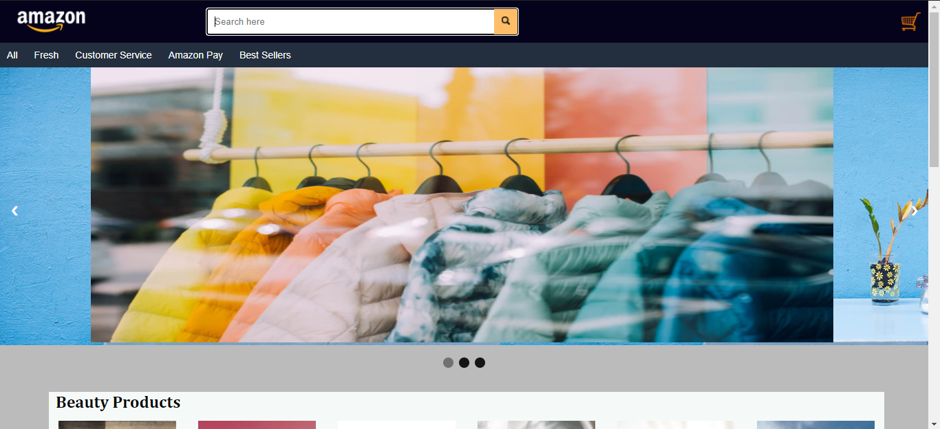 GitHub - Rohan27s/Amazon-Clone: This is a amazon clone made by me