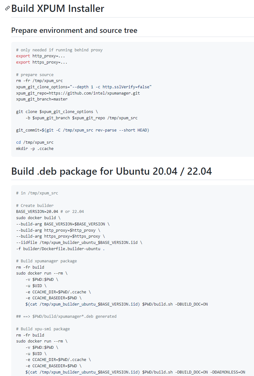 Build error · Issue #25 · intel/xpumanager · GitHub