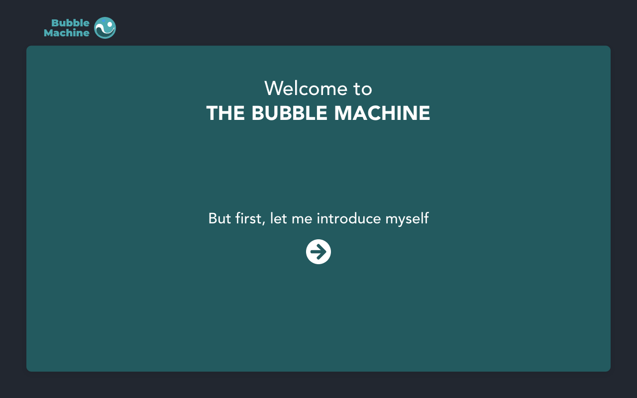 Bubble machine – 15