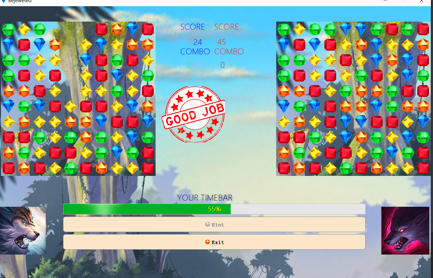 GitHub - 2293256828/Bejeweled0: Bejeweled