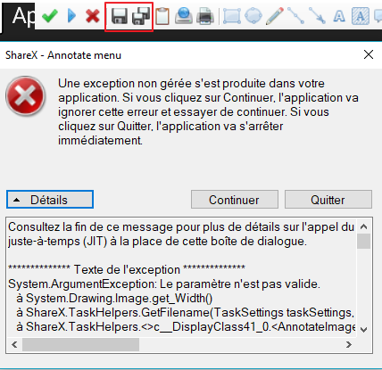 Error when saving file from editor since 12.3.0 · Issue #3735 · ShareX ...