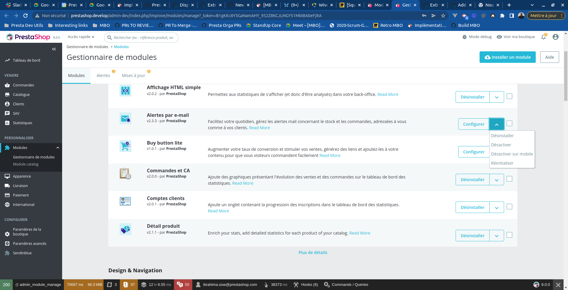 The module actions order have been modified · Issue #28331 · PrestaShop ...