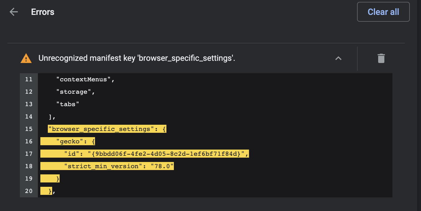 Chrome Extension Error · Issue 87 · mantou132/SpotifyLyrics · GitHub