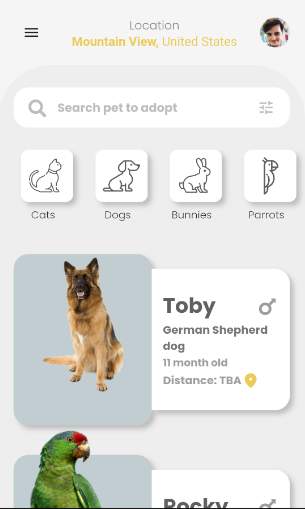 GitHub - mircea-negrau/Pet-Adoption: Android pet adoption platform ...