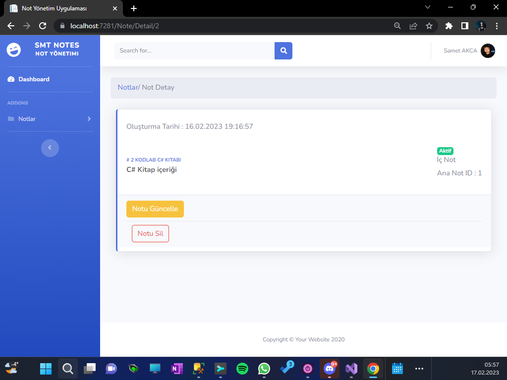 GitHub - smtdeveloper/NoteManagementApp