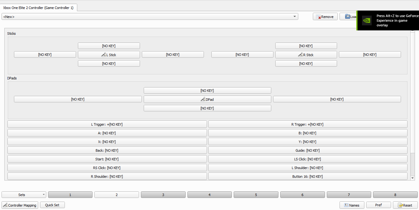 Xbox Elite Controller 2 Core keys doesn't detect in AntiMicroX after