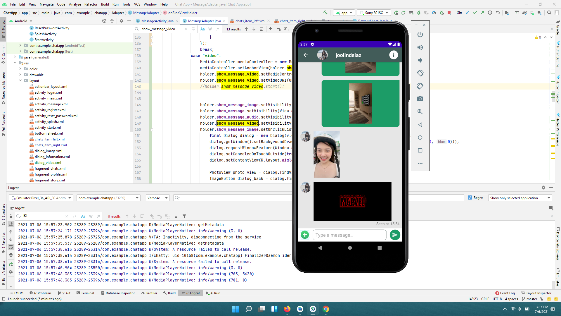 GitHub - phamtrantriem/ChatApp: code day ne