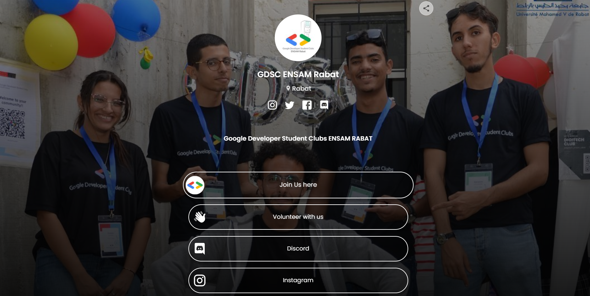 GitHub - gdscensamr/website: Google Developer Student Clubs - ENSAM ...