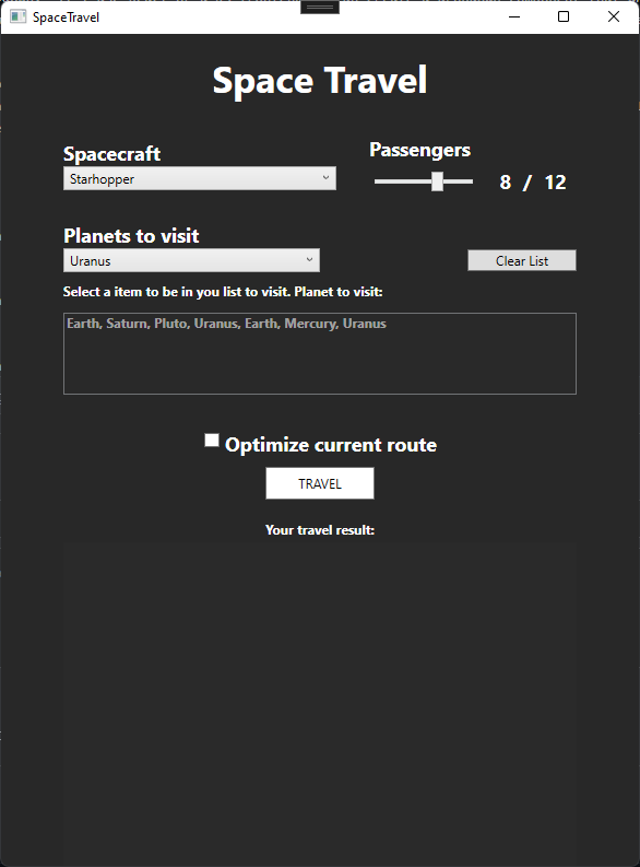 GitHub - albertoromanhol/space-travel