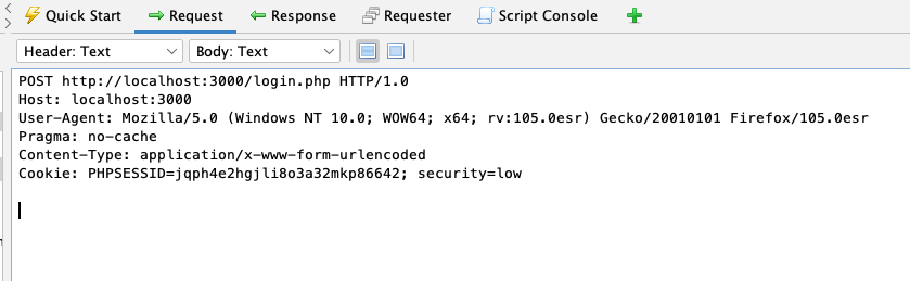 Testing script-based Authentication on DVWA failing · Issue #7841 ...