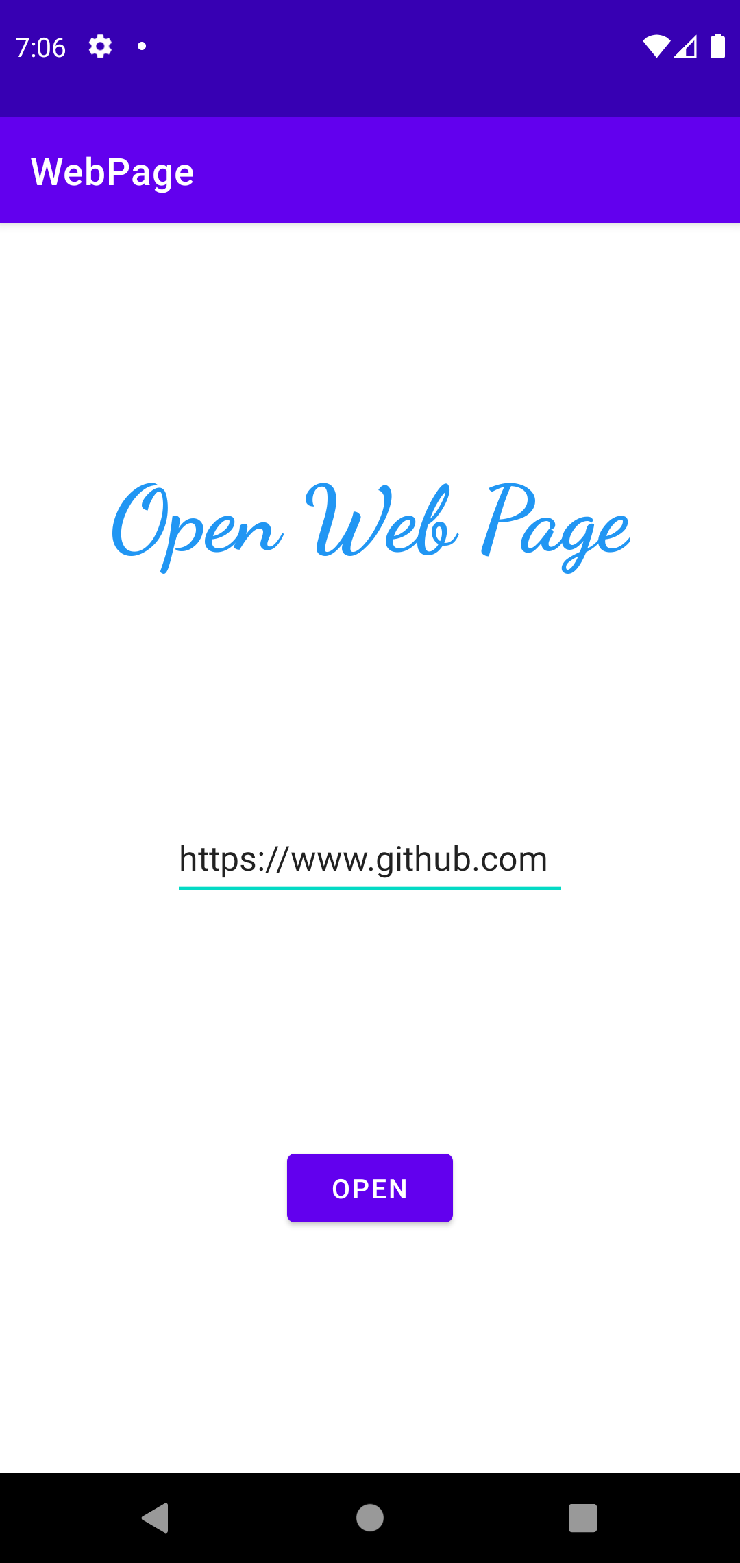 GitHub - ananddasani/Android_Common_Intents: Opening Web Page of given ...