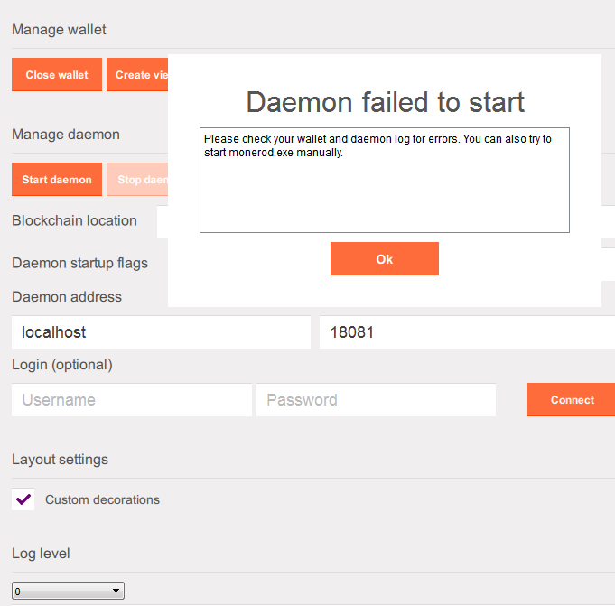 Deamon Failed to Start · Issue #959 · monero-project/monero-gui · GitHub
