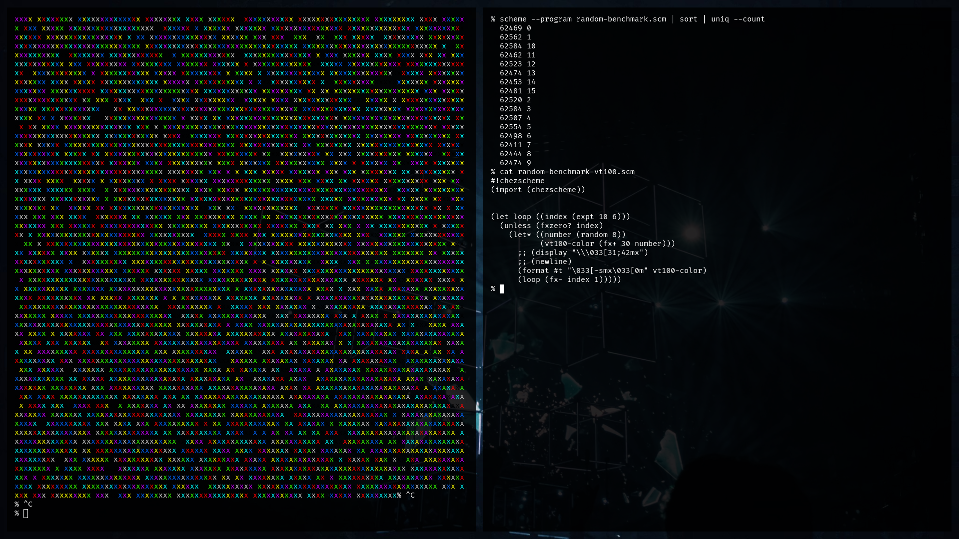 is random supposed to be uniform? · Issue #592 · cisco/ChezScheme · GitHub