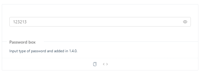 [Feature Request] el-input: password box should have a closed-eye when ...