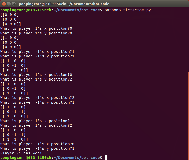 GitHub - SwissGameing2351/tictactoe.py: TicTacToe in Python