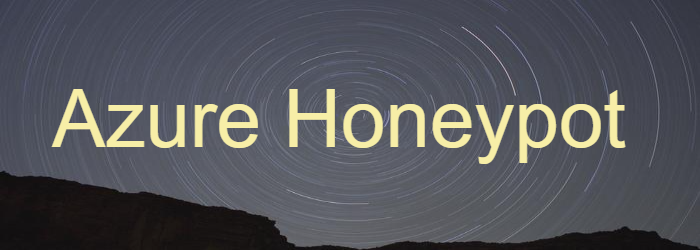 GitHub - LennardMa/honeypot: Azure Cloud Honeypot attack data ...
