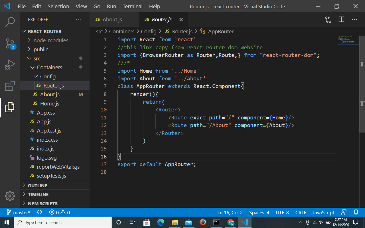 GitHub - JaweriyaArif2002/REACT-ROUTER