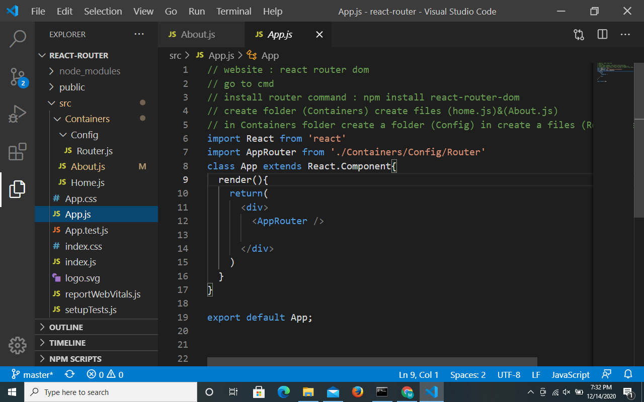 GitHub - JaweriyaArif2002/REACT-ROUTER