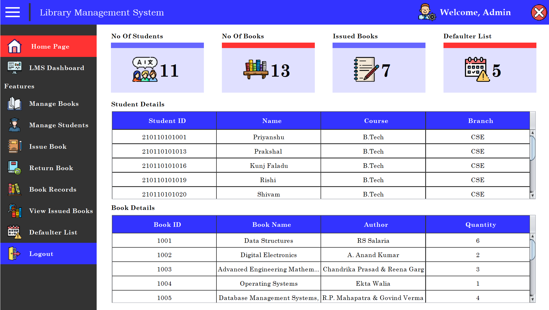 GitHub - KUNJ1311/Library-Management-System
