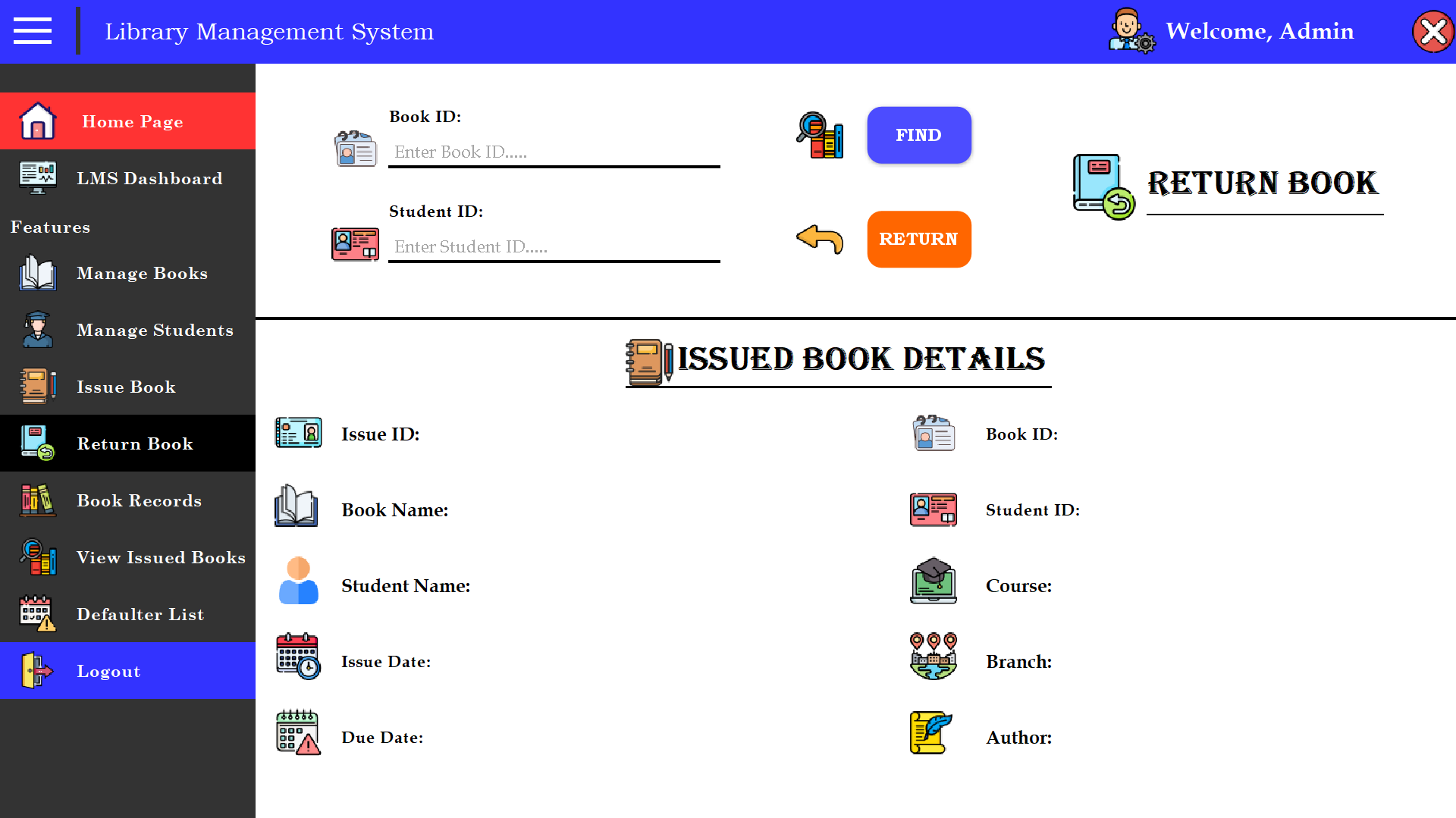GitHub - KUNJ1311/Library-Management-System