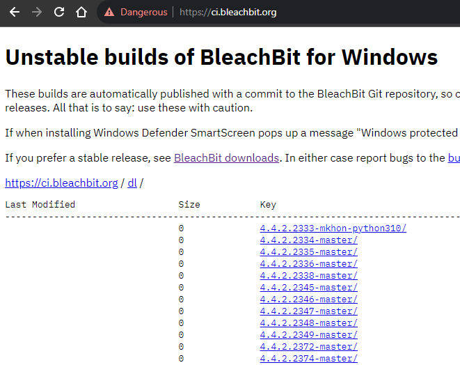 is flagged as Dangerous by Google's Safe