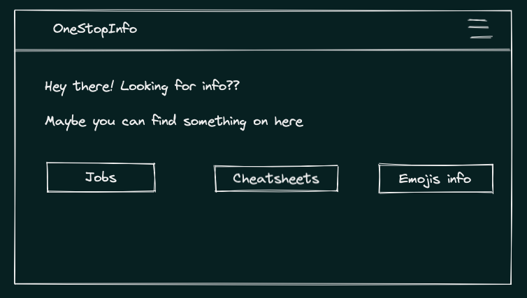 Design a Ui/Ux · Issue #7 · GeekGuy-29/OneStopInfo · GitHub