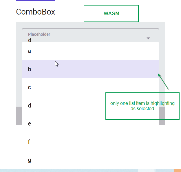 (Material)Multiple list item is displaying as