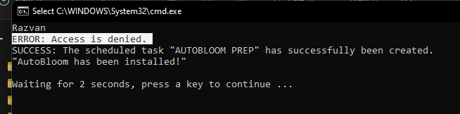 ERROR: Access is denied! · Issue #1 · willnode/autobloom · GitHub