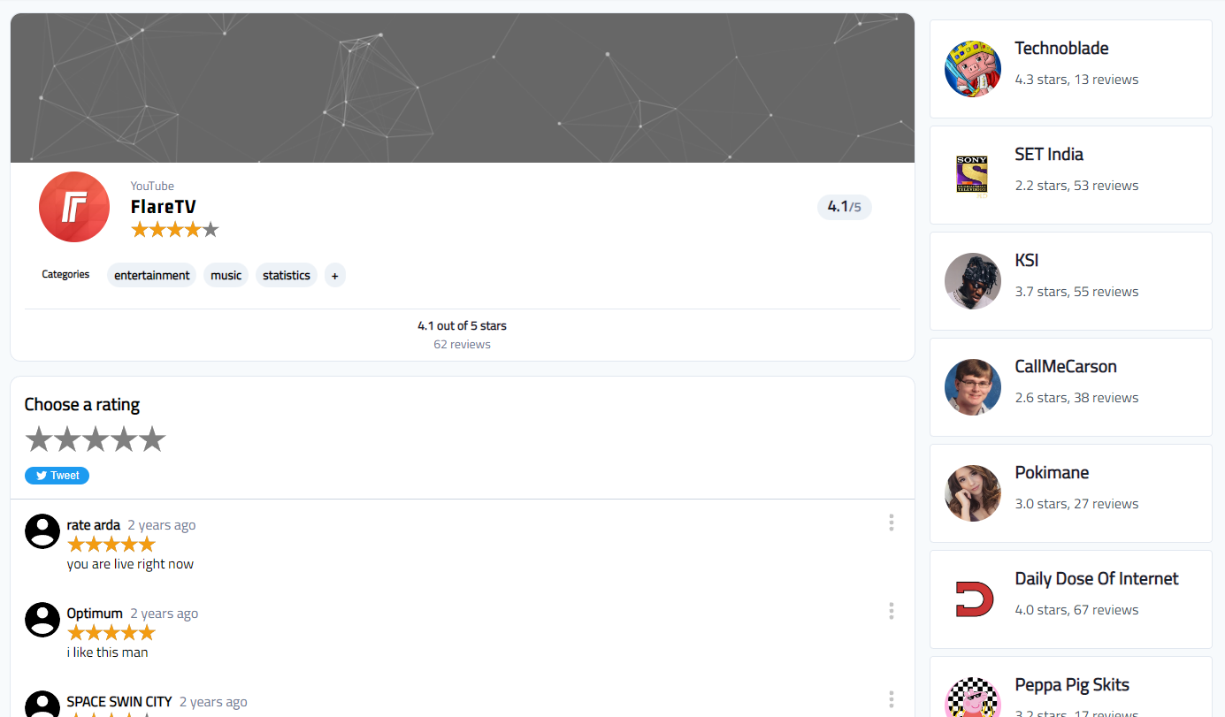 Github oliverin1 rater a rating platform written in php with support