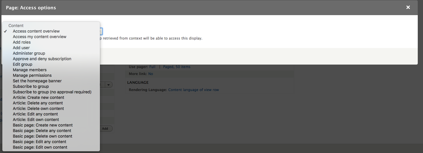 screen...
Maybe I should add this one also, permissions are grouper per entity type within the dropdown. ![screen shot 2017-09-05 at 09 22 48