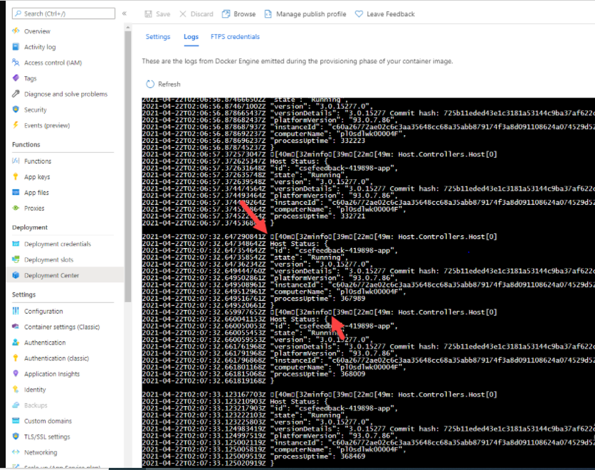 ANSI control characters in container logs. · Issue #78755 ...