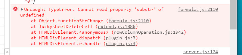 [BUG]Find a bug · Issue #374 · dream-num/Luckysheet · GitHub
