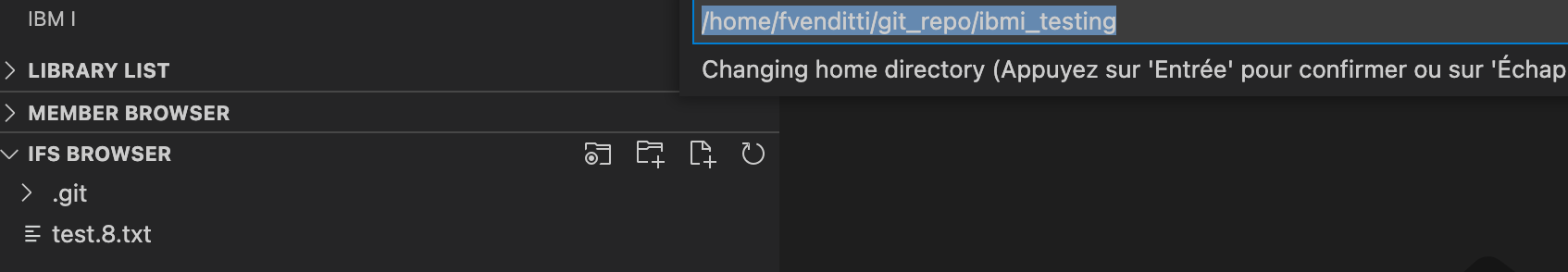 Git client · Issue #127 · codefori/vscode-ibmi · GitHub