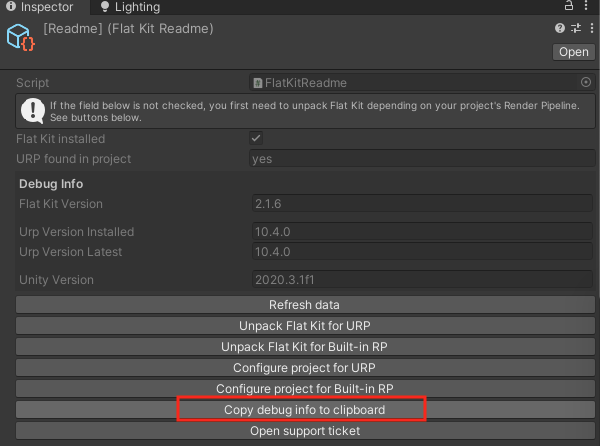 URP Package giving errors. · Issue #36 · Dustyroom/flat-kit-doc · GitHub