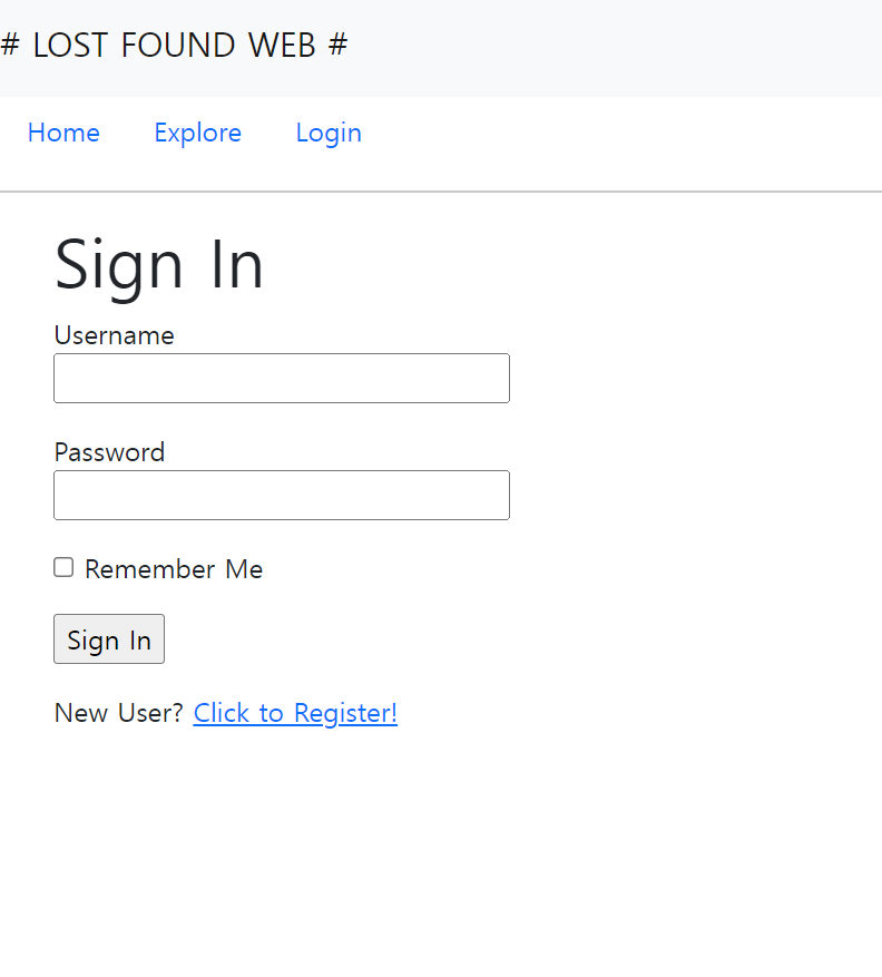 GitHub - jinhere/LostAndFound-Flask: lost and found web app that I made ...