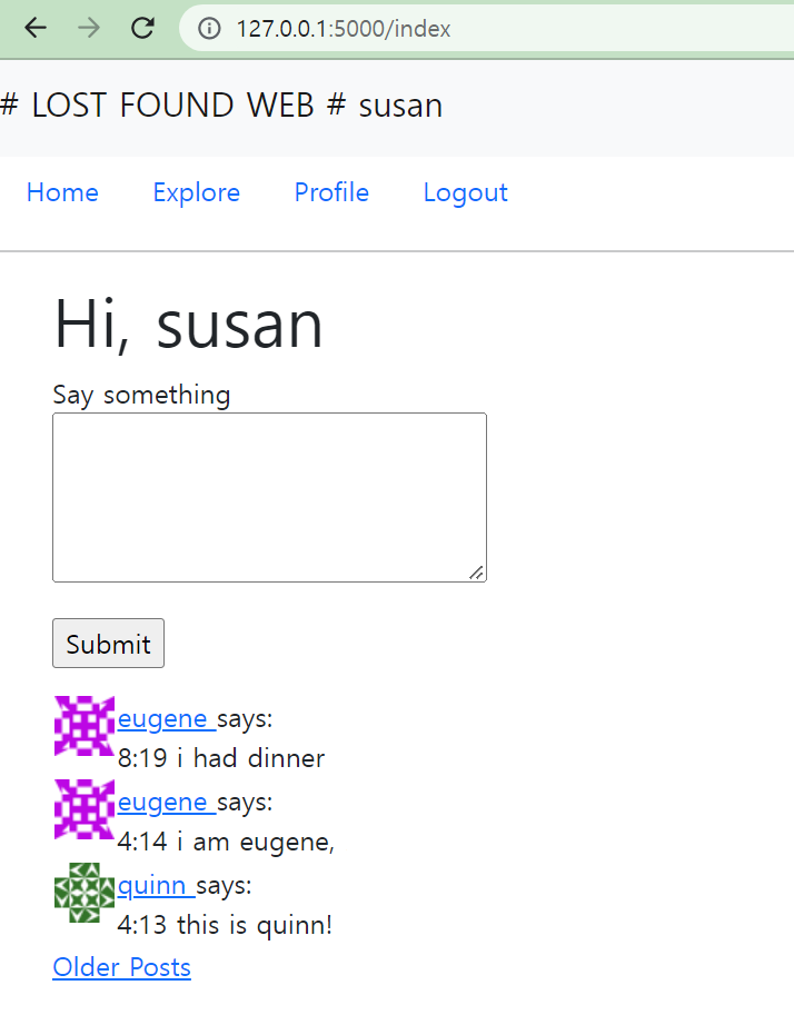 GitHub - jinhere/LostAndFound-Flask: lost and found web app that I made ...