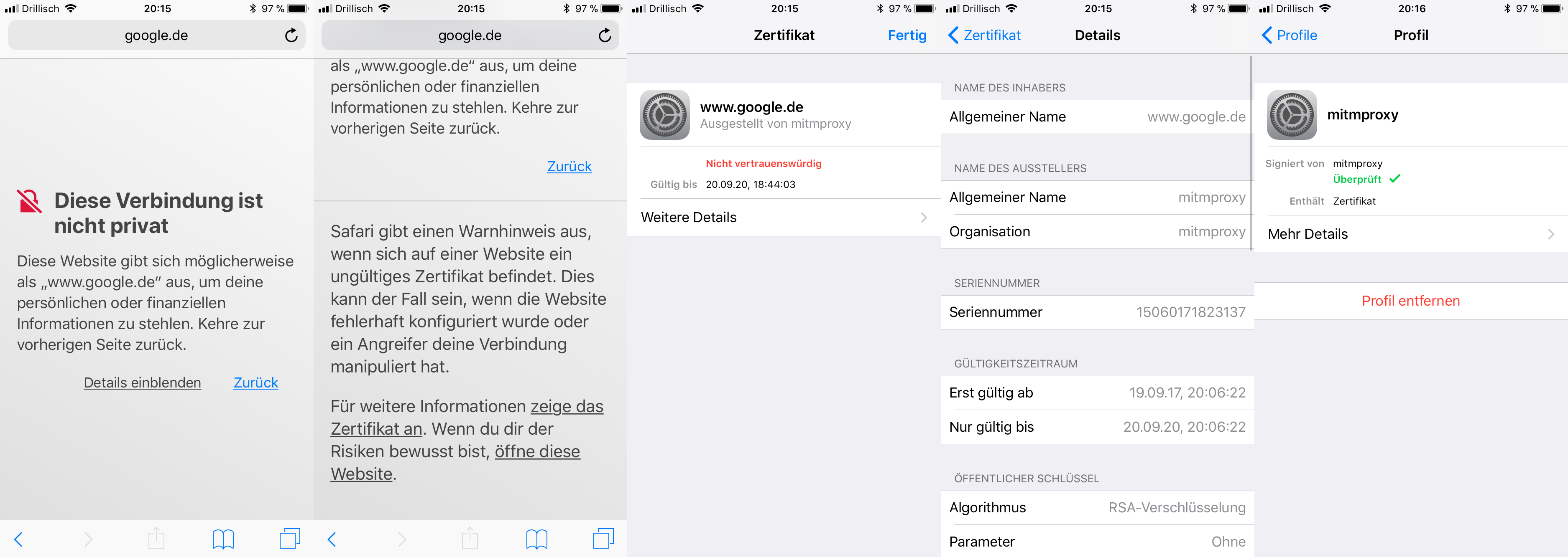 SSL sertificate not working with iOS 11 · Issue #2577 · mitmproxy ...