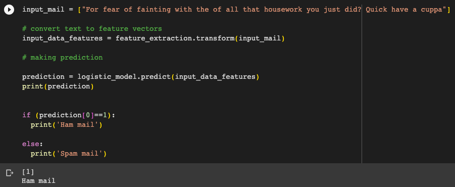 GitHub - sbk2k1/Spam_Mail_Prediction: A ML Model based on Logistic ...