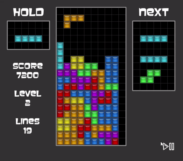 GitHub - DonThePhan/Tetris: Tetris built in Python using Pygame · GitHub