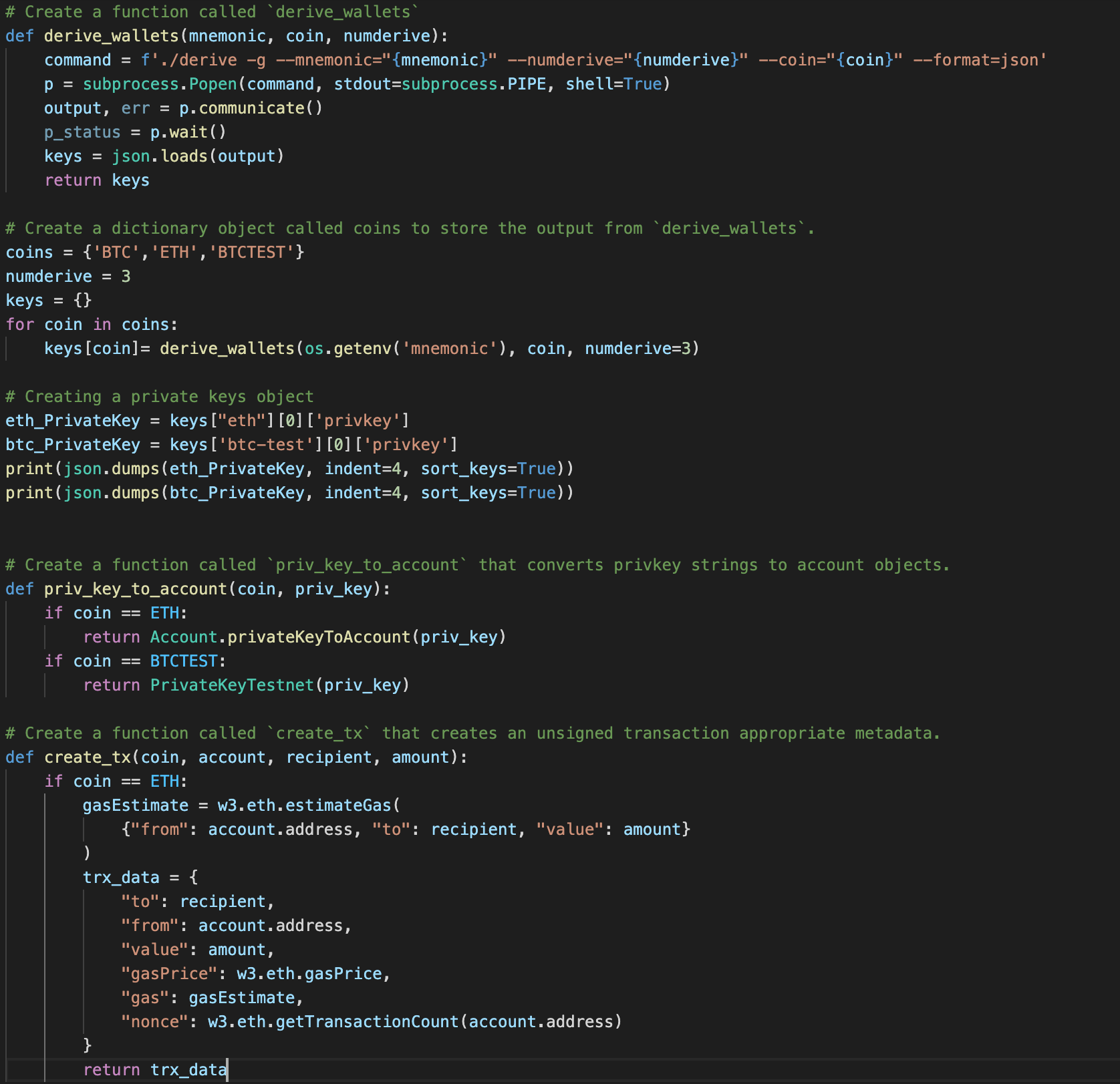 GitHub - bhatt11z/Multi-Blockchain-Wallet-in-Python: Developed a wallet ...