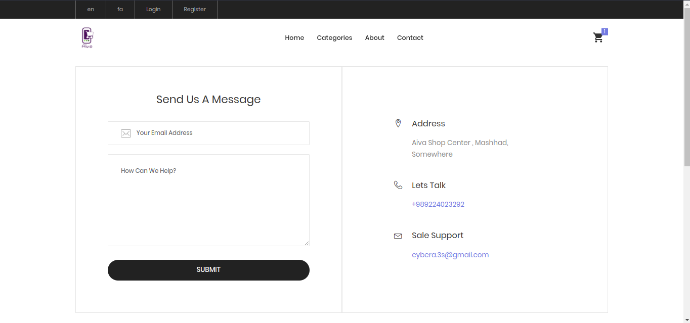GitHub - cybera3s/Ecommerce: Ecommerce sample by Django